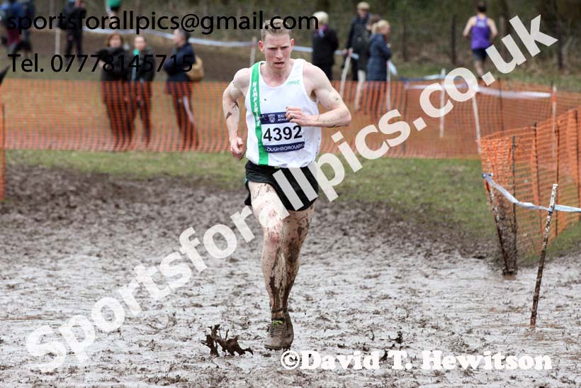 Senior mens 2018 British Inter Counties Cross Country Champs., Prestwold Hall, Loughborough. Photo: David T. Hewitson/Sports for All Pics